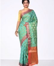 Green Color Benarasi Saree