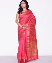 Pink Color Silk Saree