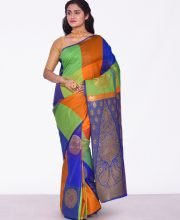 Multi Color South Slik Saree