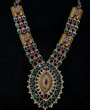 German Silver  Necklace Set collection Premium Look
