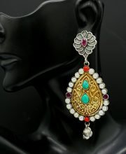 Alloy Metal Earring