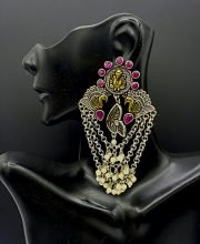 Alloy Metal Earring