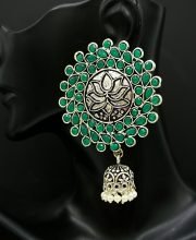 German Silver Jhumka