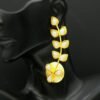 Matte Gold Polish Ear-Ring