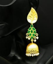 Gold Finish Jhumka