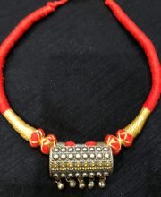 German Silver Pendant Set