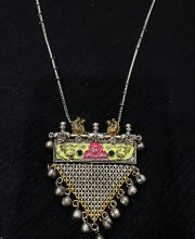 German Silver  Pendant Set