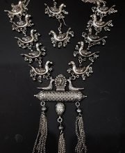 German Silver Necklace Set