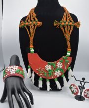 Clay Art Necklace Set
