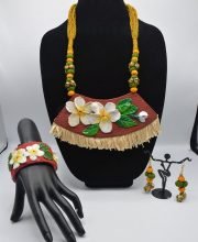 Clay Art Necklace Set