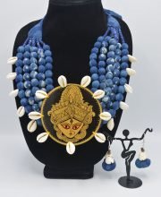 Multilayer Fabric Necklace Set