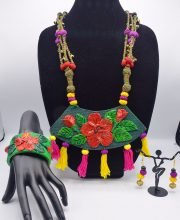 Clay Art Necklace Set