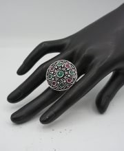 Premium German Silver  Finger Ring