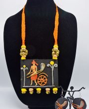 Clay Art Necklace Set