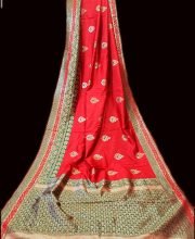 Red Color Benarasi Saree