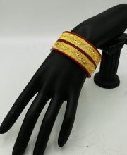 Gold Plated Pola Bangles