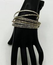 German Silver Churi  Bangles Set