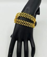 Gold Finish Bangles