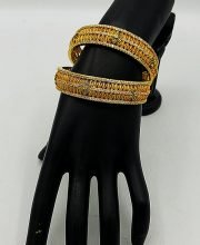 Gold Finish Bangles