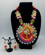 Handpainted Necklace Set