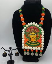 Handpainted Necklace Set
