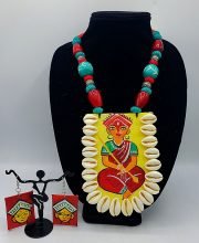 Handpainted Necklace Set