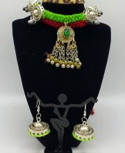 Threaded Chokar Necklace set