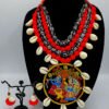 Multilayer Fabric Necklace Set