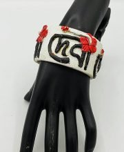 Unique handcrafted Clay Bangle