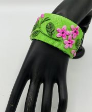 Unique handcrafted Clay Bangle