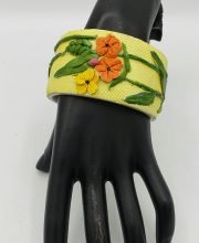 Unique handcrafted Clay Bangle