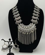 German Silver Necklace Set