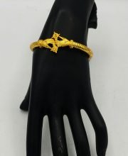 Nice Hand Design Gold Plated Bangle