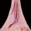 Pink Color Chanderi Benarasi Saree
