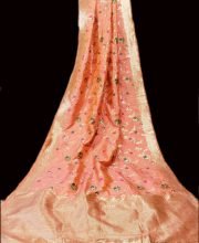 Orange Color Benarasi Saree