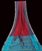 Burgundy Red Color Kanchi Silk Saree