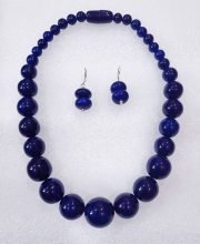 Admiral Blue Color Wonderful Classy Beads Necklace