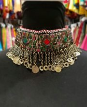 Antique Afghani Chokar Necklace