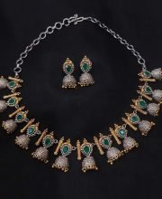 Premium Quality German Silver Necklace Set