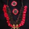 Fabric and Thread Jewelry is Fully Handcrafted Ethnic Traditional Indian Cultural Art Jewelry set