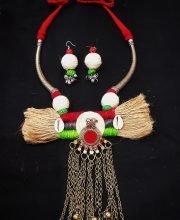 Thread Jewelry is Fully Handcrafted Ethnic Traditional Indian Cultural Art Jewelry set