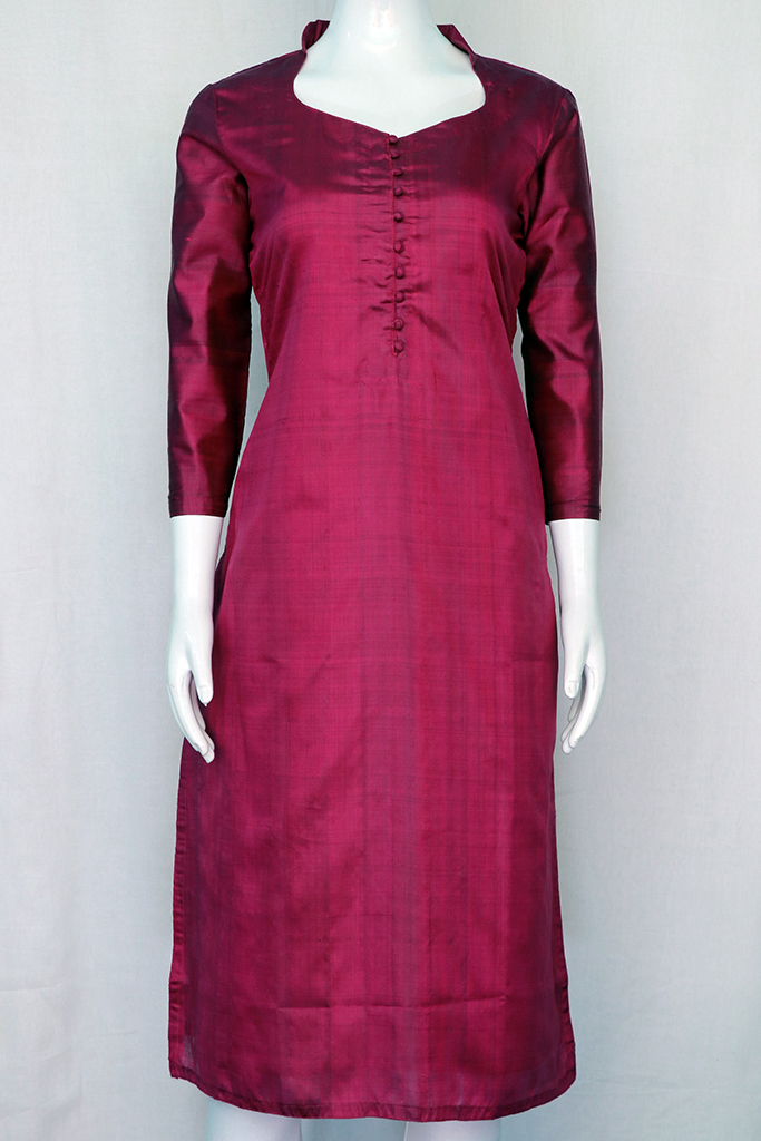 Buy Yellow Silk Blend Plain V Neck Gulnaar Lahori Kurta And Pant Set For  Women by Monk & Mei Online at Aza Fashions.