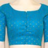 Sky Blue Color Cotton Blouse