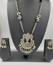 German Silver Necklace Set