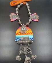 Multi Color Hand Crafted Necklace Set