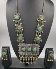 German Silver Necklace Set