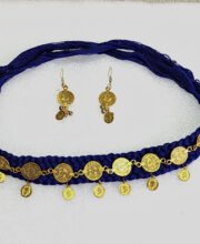 Thread Jewellery Choker Necklace Set
