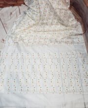 White Color Jamdani Saree
