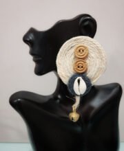 Multi Color Handcrafted Jute Ear-Ring
