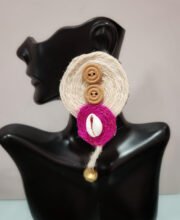 Handcrafted Jute Ear-Ring